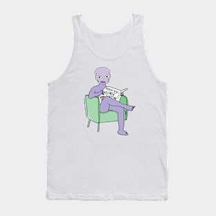 Alien News: Human Sighting Tank Top